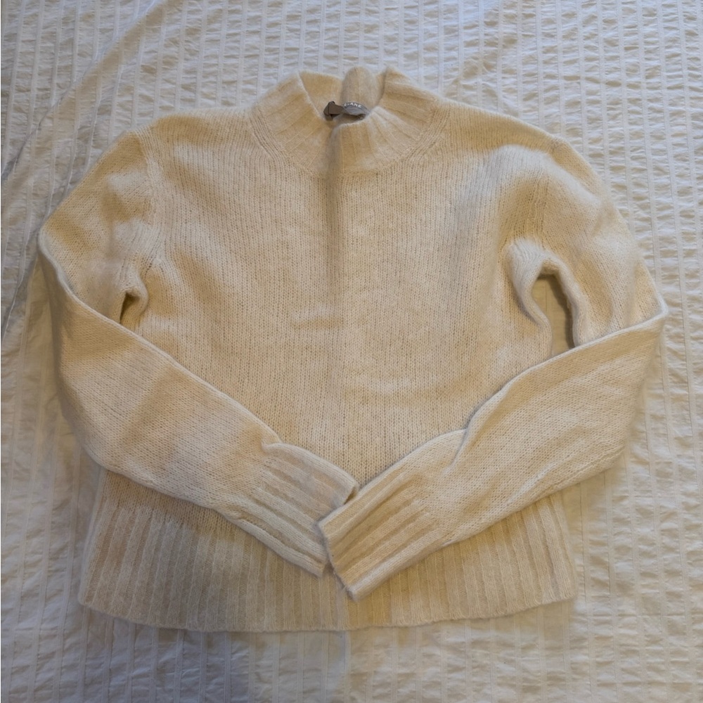 Everlane Cream alpaca wool Sweater